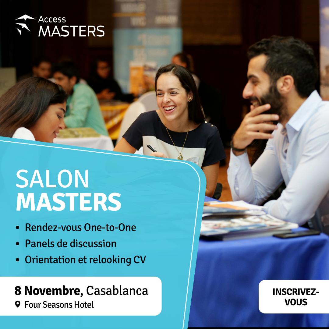 Salon Masters à Casablanca en Partenariat Avec Modernus English Center : Un événement incontournable pour booster votre carrière
